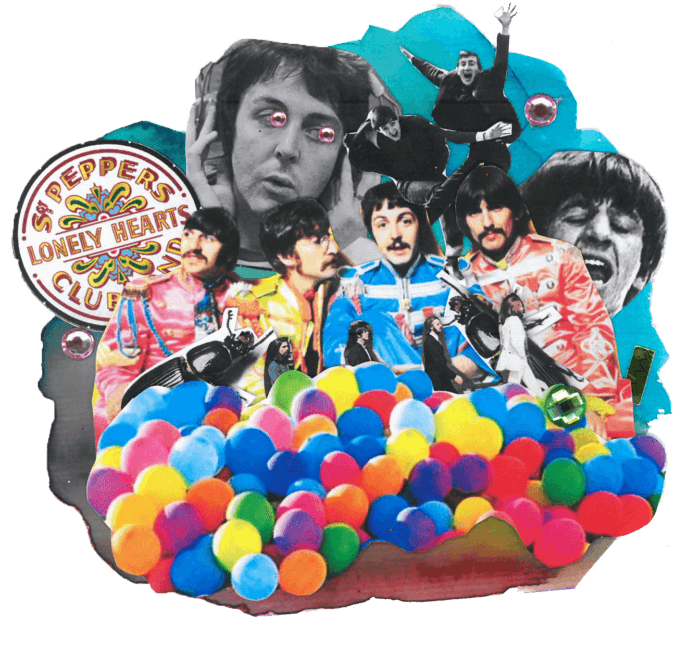 The Beatles' iconic era of Sgt. Pepper's Lonely Hearts Club Band.